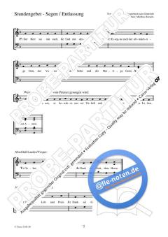 Stundengebet G-Dur von Matthias Kreuels (Download) 