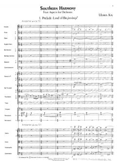 Southern Harmony von Ulysses Kay 