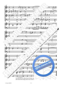 Adoramus te d-Moll von Quirino Gasparini (Download) 