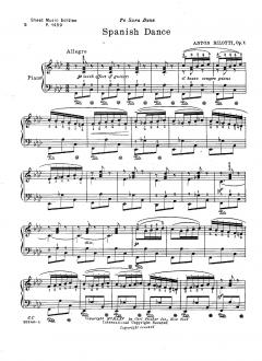 Spanish Dance von Anton Bilotti 