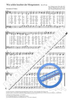 Wie schön leuchtet der Morgenstern D-Dur (2012) von Christian Heiß (Download) 