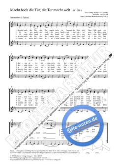 Macht hoch die Tür, die Tor macht weit von Christian Heiß (Download) 