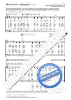 Der Mond ist aufgegangen F-Dur (2012) von Michael Ostrzyga (Download) 