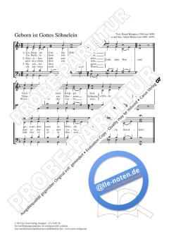 Geborn ist Gottes Söhnelein lydisch von Adam z Otradovic Michna (Download) 