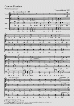 Cantate Domino (Vytautas Miškinis) 
