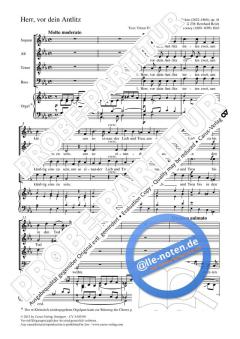 Herr, vor dein Antlitz Es-Dur 41 von Jan Albert van Eyken (Download) 