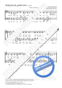 Heilig bist du, großer Gott C-Dur (2012) von Markus Schönewolf (Download) 