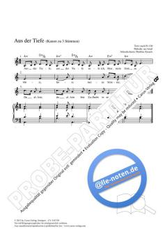 Aus der Tiefe a-Moll (Download) 
