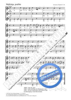 Halleluja, psallite dorisch (Download) 
