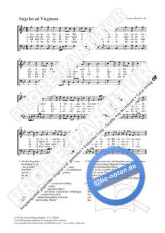 Angelus ad Virginem mixolydisch (Download) 