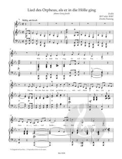 Lieder Band 10 von Franz Schubert 