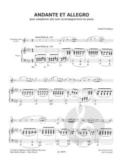 Andante et Allegro  von André Chailleux 