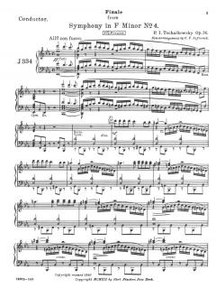 Symphony #4 (Pjotr Iljitsch Tschaikowski) 
