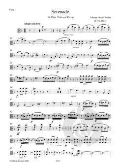 Serenade von Johann Joseph Rösler 