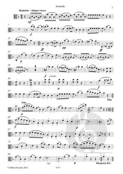 Serenade von Johann Joseph Rösler 