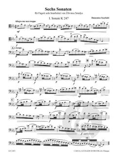 6 Sonaten  von Domenico Scarlatti 