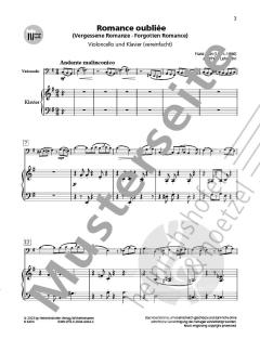 Romance oubliée von Franz Liszt 