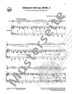 Chanson triste von Peter Iljitsch Tschaikowsky 