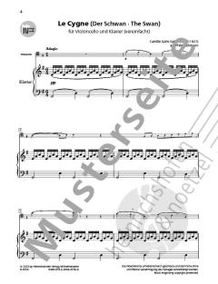 Le Cygne (Der Schwan - The Swan) von Camille Saint-Saëns 