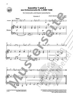 Gavotte 1 und 2 aus Orchestersuite Nr.3  BWV 1068 von Johann Sebastian Bach 