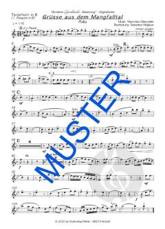 Grüße aus dem Mangfalltal von Die kleine Egerländer-Besetzung 