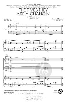 The Times They Are A-Changin' von Bob Dylan 