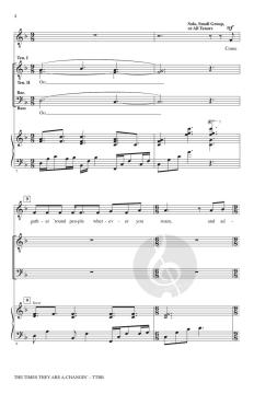 The Times They Are A-Changin' von Bob Dylan 