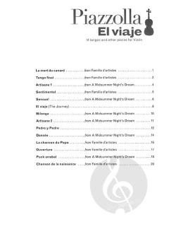 El viaje  von Astor Piazzolla 