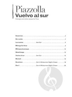 Vuelvo al sur  von Astor Piazzolla 