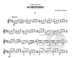 10 Sketches von José Mora-Jimenez 