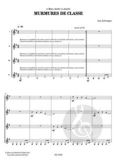 Murmures de Classe von Luc Lévesque 