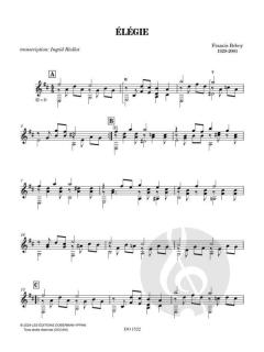Élégie von Francis Bebey 