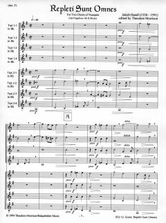 3 Renaissance Motets von Jacob Handl 