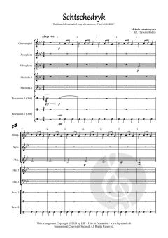 Schtschedryk von Mykola Leontowytsch 