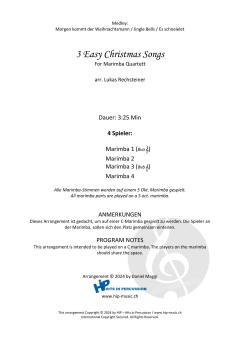 3 Easy Christmas Songs 