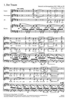 Sechs Mädchenlieder op. 98 (Heinrich v. Herzogenberg) 