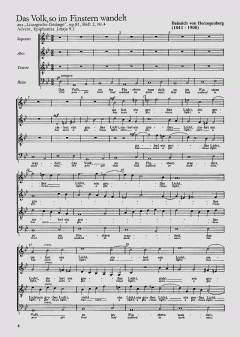 Liturgische Gesänge (Epiphaniaszeit) II (Heinrich v. Herzogenberg) 