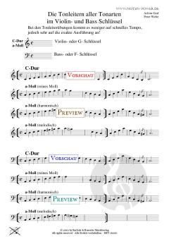 Die Tonleitern aller Tonarten von Achim Graf