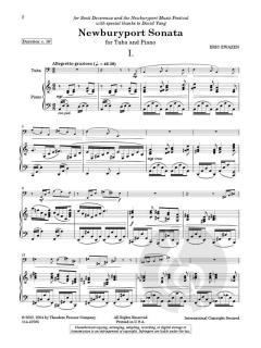Newburyport Sonata  von Eric Ewazen 