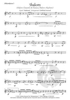 Shalom - Lieder des Frieden 