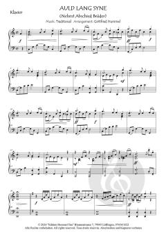 Auld lang syne (Nehmt Abschied Brüder) AO 