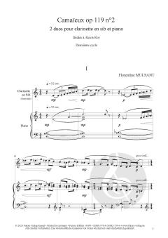 Camaïeux op. 119 n°2 von Florentine Mulsant 