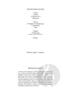 Lohengrin von Richard Wagner 