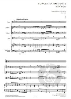 Konzert D-Dur von Giacomo Basevi Cervetto 