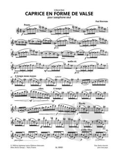 Caprice en forme de valse von Paul Bonneau 