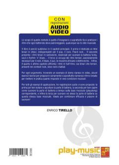 I ritmi essenziali del batterista von Enrico Tirello 