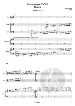 Monadologie XXVIII - Seven von Bernhard Lang 