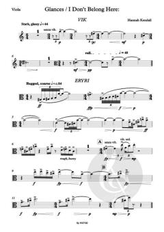 Glances - I Don't Belong Here von Hannah Kendall 