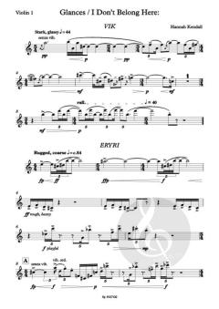 Glances - I Don't Belong Here von Hannah Kendall 