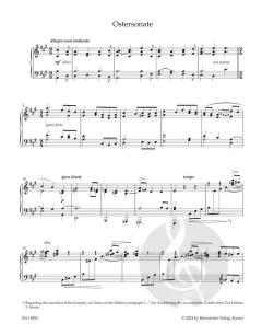 Ostersonate von Fanny Hensel 